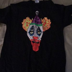Scary clown shirt